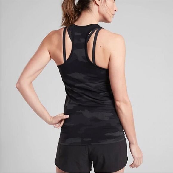 Athleta Speedlight Camo Tank size Small - Picture 2 of 9
